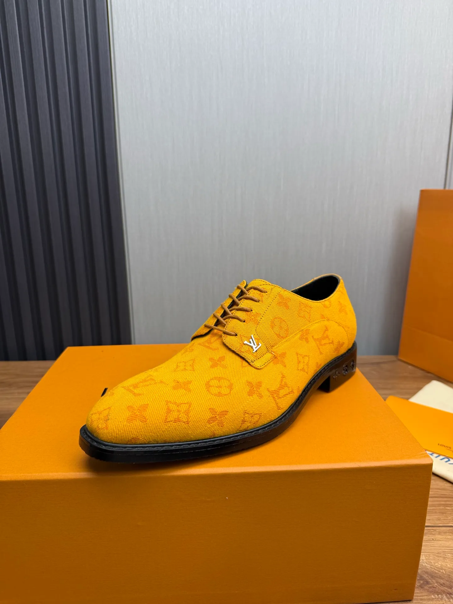 Factory 720💰 LV. Men's business casual leather shoes, all made of imported original brand leather, just to create a more comfortable wearing experience, original non-slip and wear-resistant outsole ✔️16-45 (38.45 non-refundable)